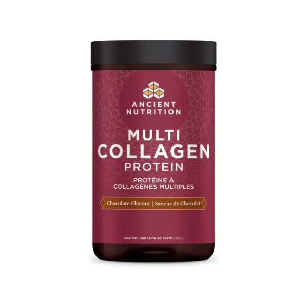 Ancient Nutrition, Multi Collagen Protein Powder, Chocolate, 298g