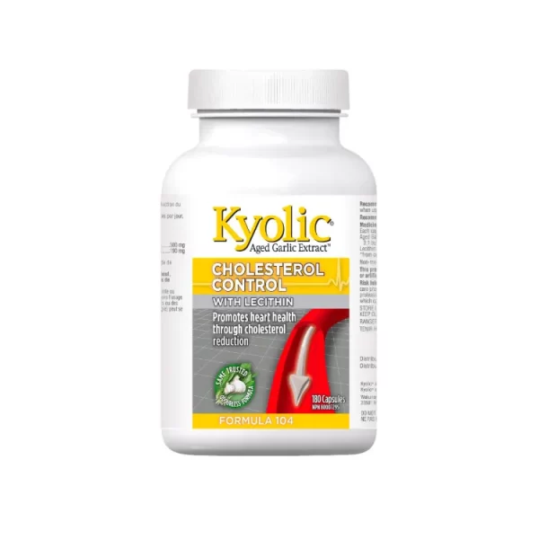 Kyolic, Formula 104 with Lecithin, 180 Capsules