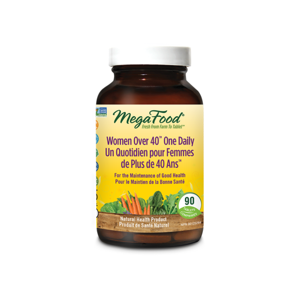 Women Over 40™ One Daily A whole food based multivitamin that supports optimal health and wellbeing for women over 40, 90 Tabs