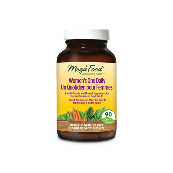 Women’s One Daily A whole food based multivitamin that supports optimal health and wellbeing for women under 40