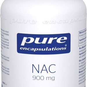 Pure Encapsulations NAC 900 mg - N-Acetyl Cysteine Amino Acid Supplement for Immune Support, Liver & Antioxidants* - 120 Capsules